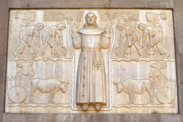 Bas relief panel, Monterey County Courthouse, Salinas, CA